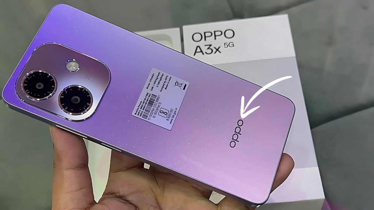 Oppo A3x comes with iPhone design and 5100mAh battery