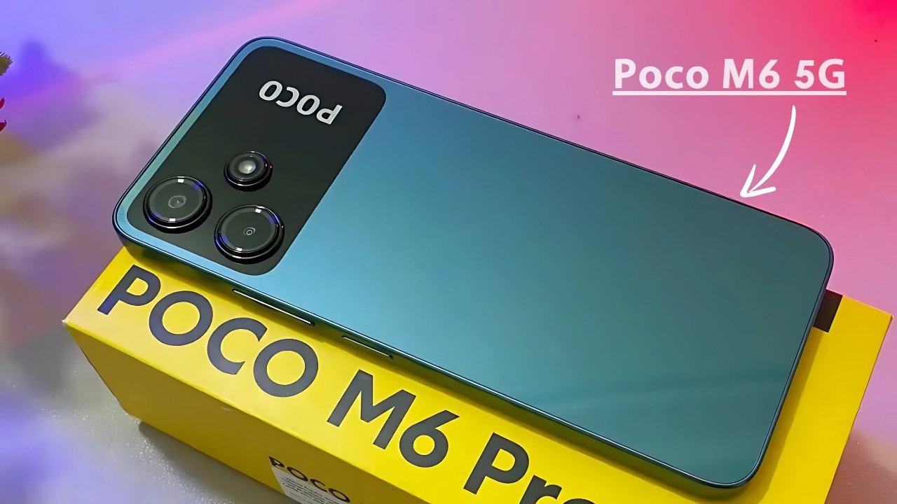 Poco M6 5G launch with powerful DSLR Camera – battery is powerful