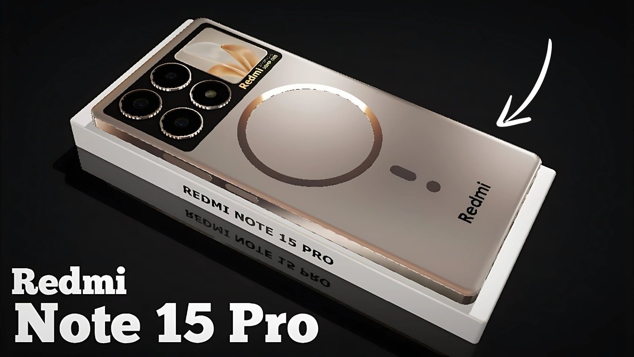 Redmi Note 15 Pro – Apple design smartphone with 200MP camera