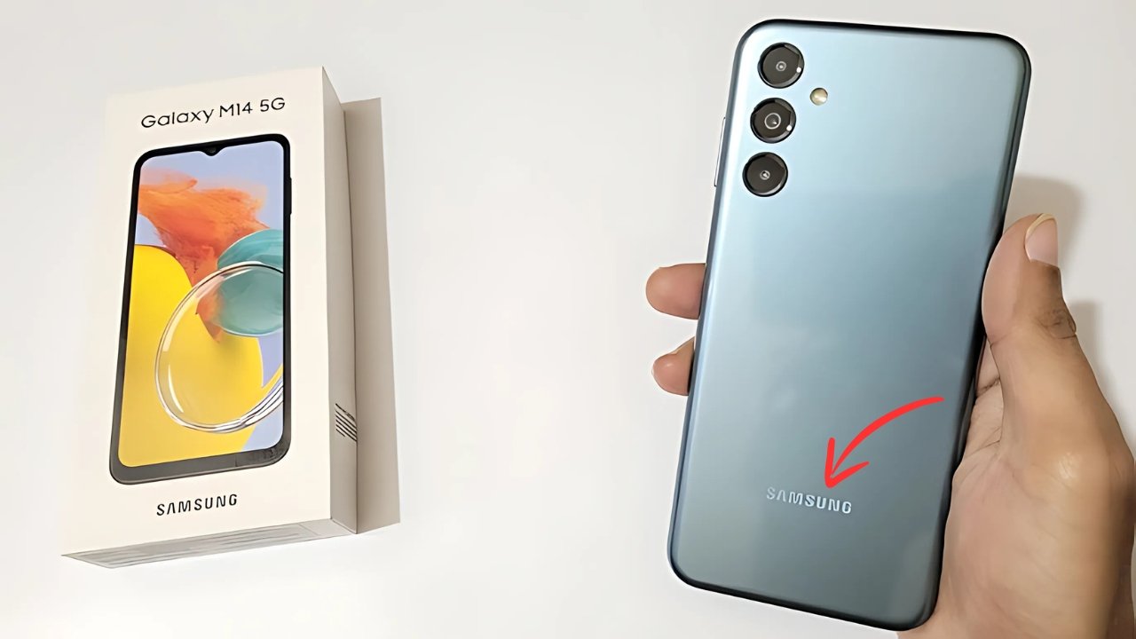 Samsung Galaxy M14 5G – camera is 50MP with  128GB storage
